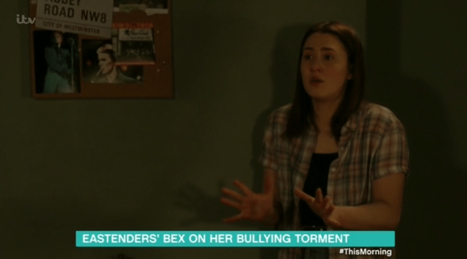  School bullies have been targeting Bex for weeks