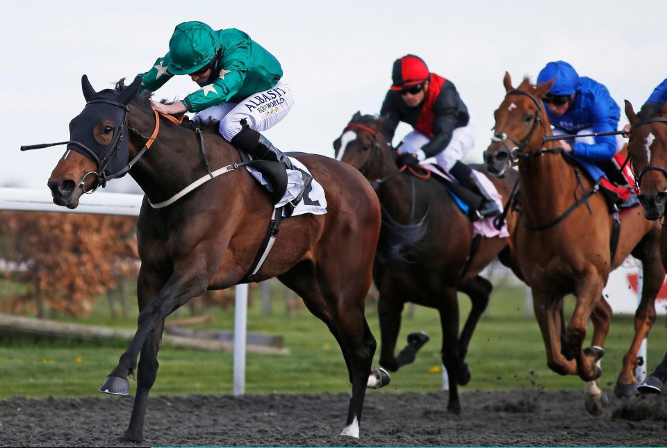  Aljazzi won well in a Listed contest at Kempton on her last start