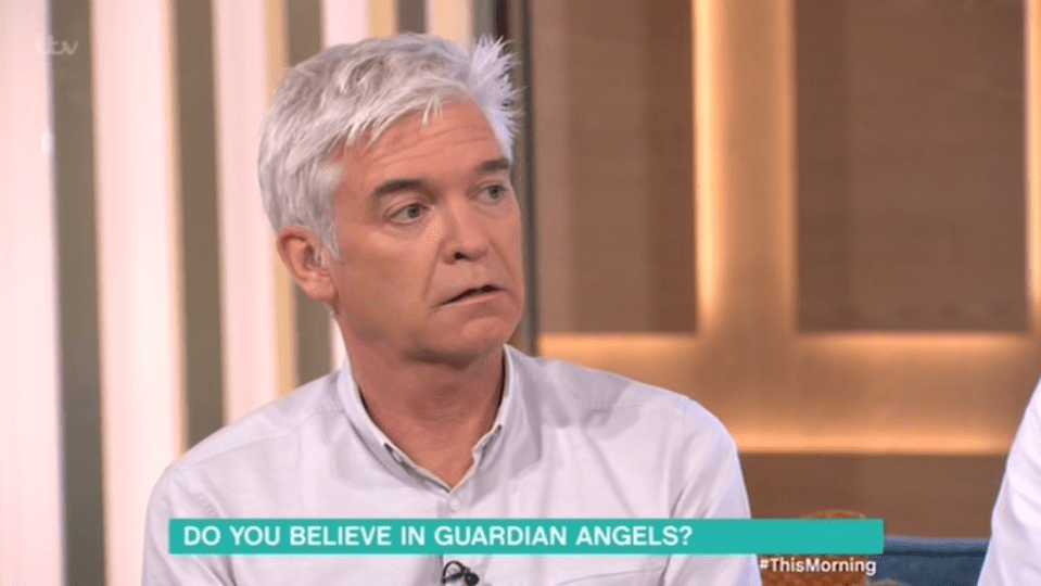  Phillip Schofield was shocked when Lorna Byrne started describing his guardian angel