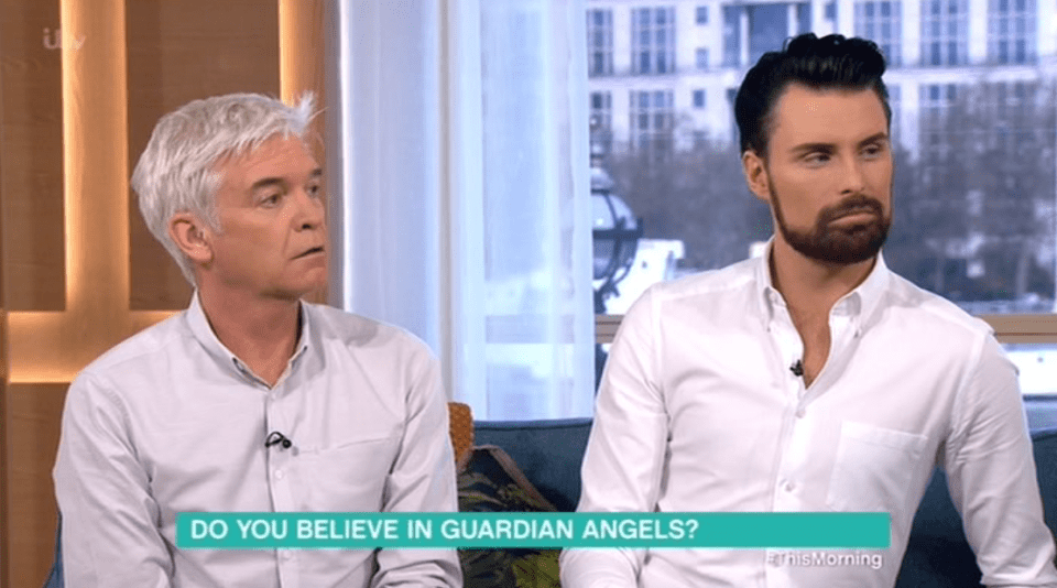  Rylan was amazed when she started speaking about his angel