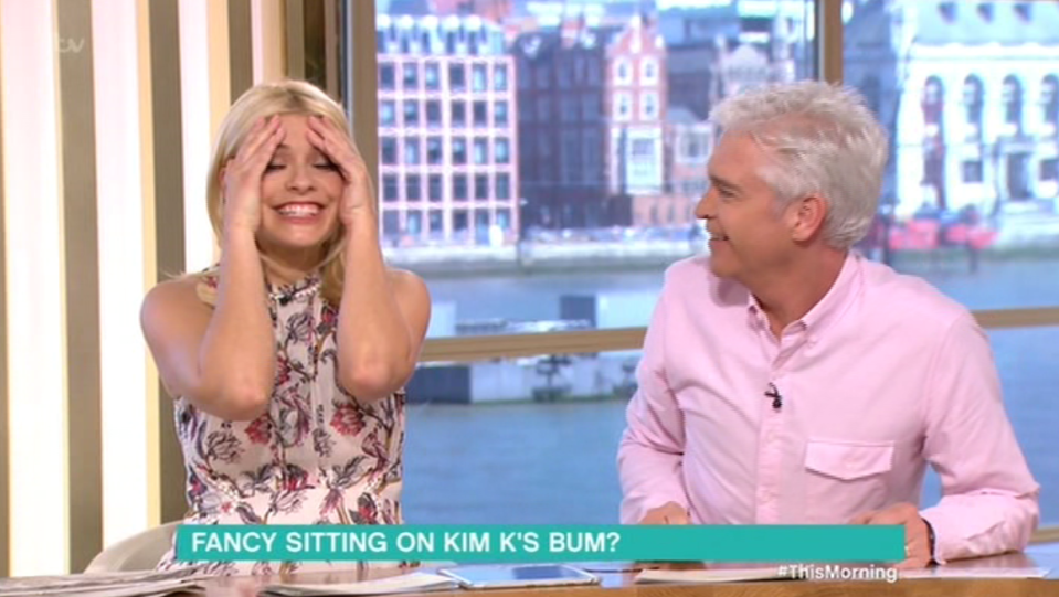  Holly said there was 'nothing right' she could say about Kim's merchandise