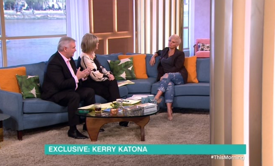  Kerry was quizzed by Ruth and Eamonn on the show