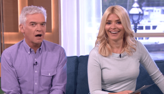  Hosts Holly Willoughby and Phillip Schofield were left stunned when they found out