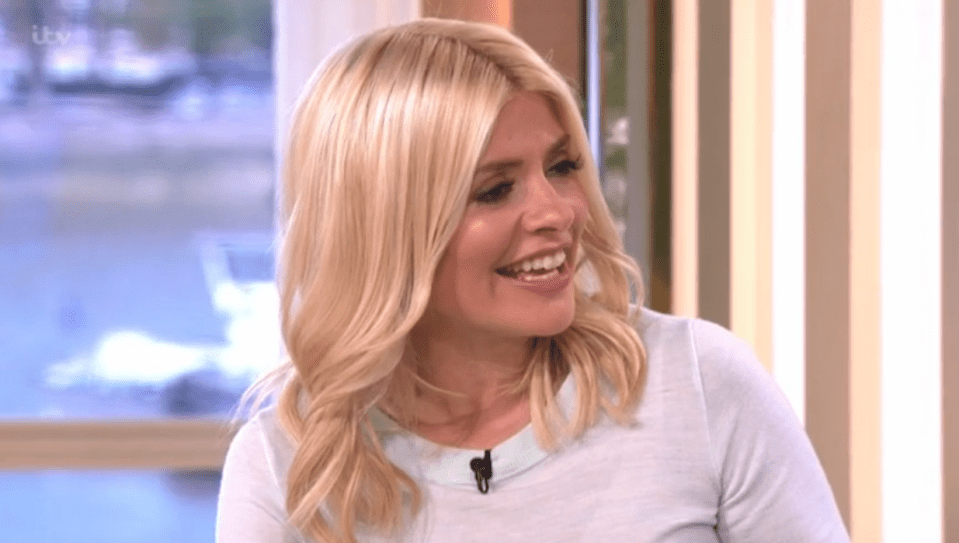  Holly admitted she was a big fan of Phil's former sidekick