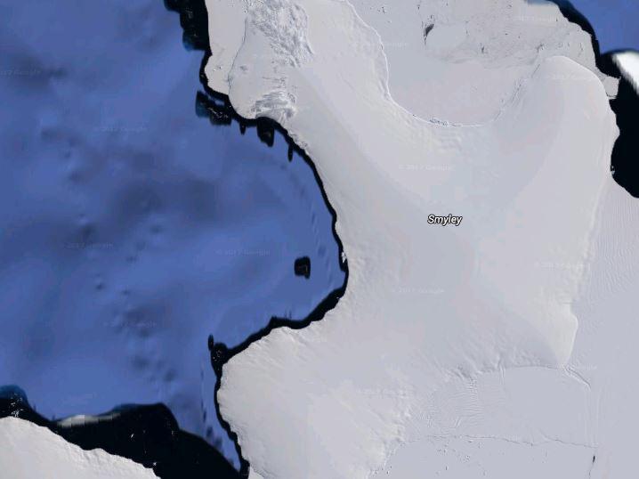  This pic shows the area of Antarctica where the iceberg was spotted