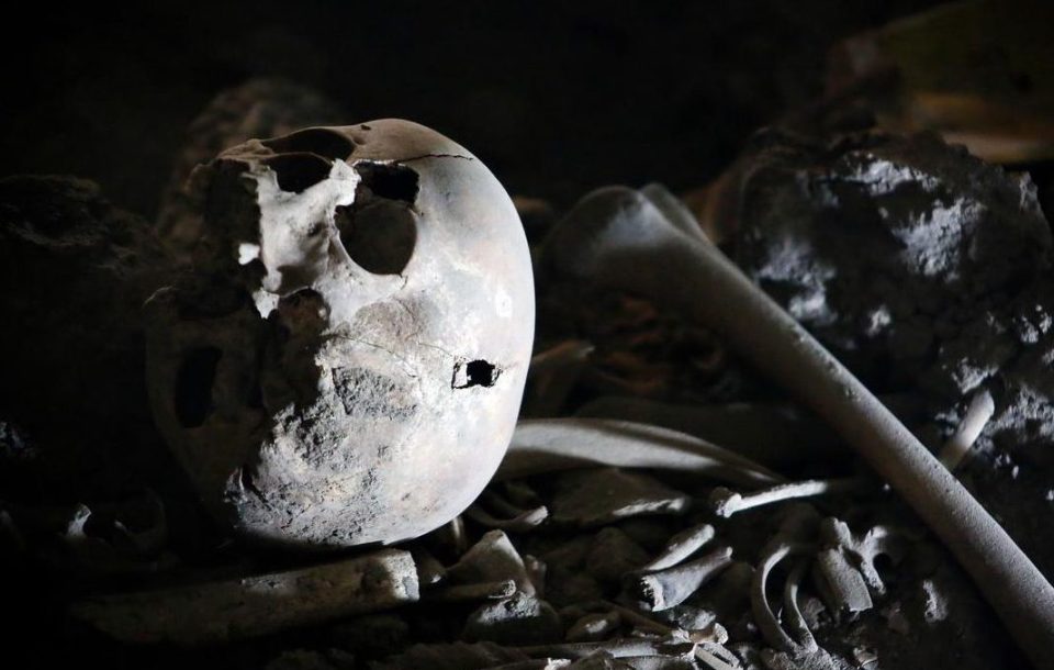  Archaeologists found around 60 human remains