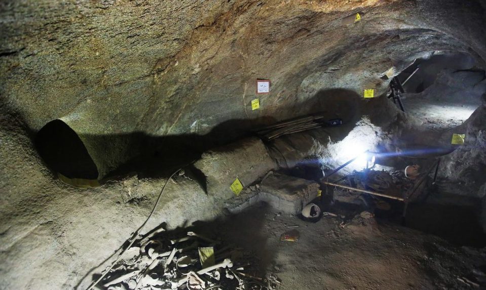  Archaeologists found 25 rooms connected by tunnels