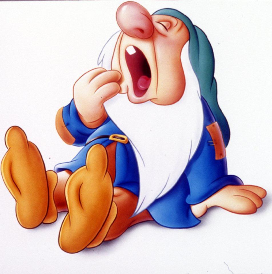  The Seven Dwarfs, including Sleepy, also feature the animation quirk