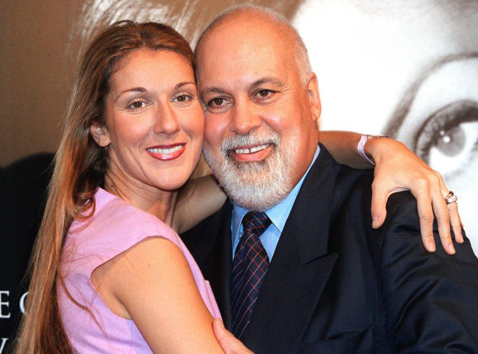  Lifetime love . . . Celine with husband Rene Angelil in 1999