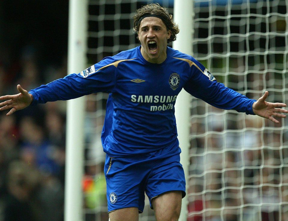 Hernan Crespo...didnt live up to his billing