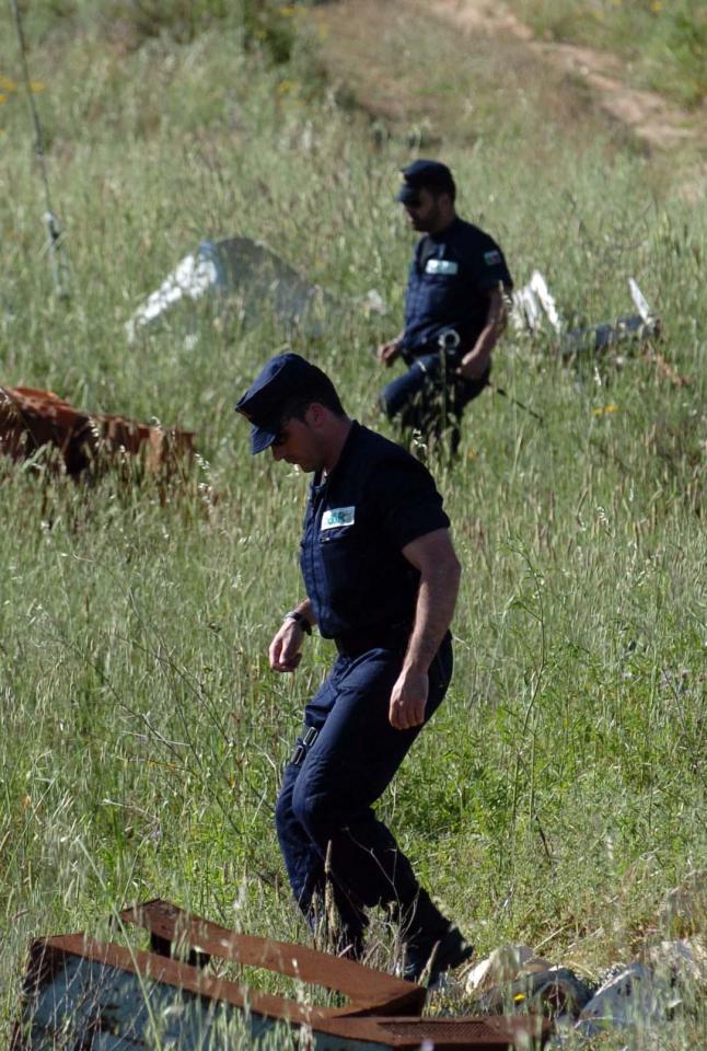  Police during the initial search for Madeleine in 2007