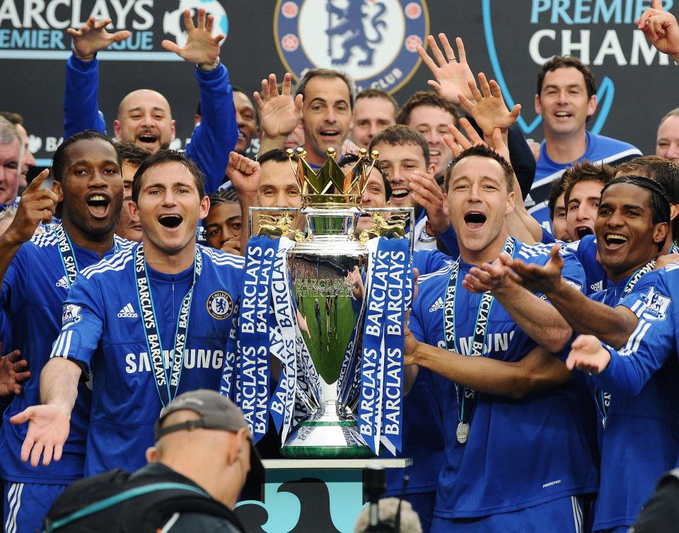 Chelsea are Premier League champions in Carlo Ancelotti's first season