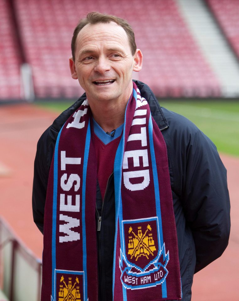  Perry is a proud supporter of the Hammers