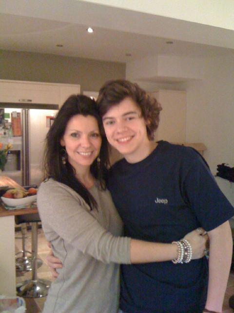  Anne Twist with her son Harry