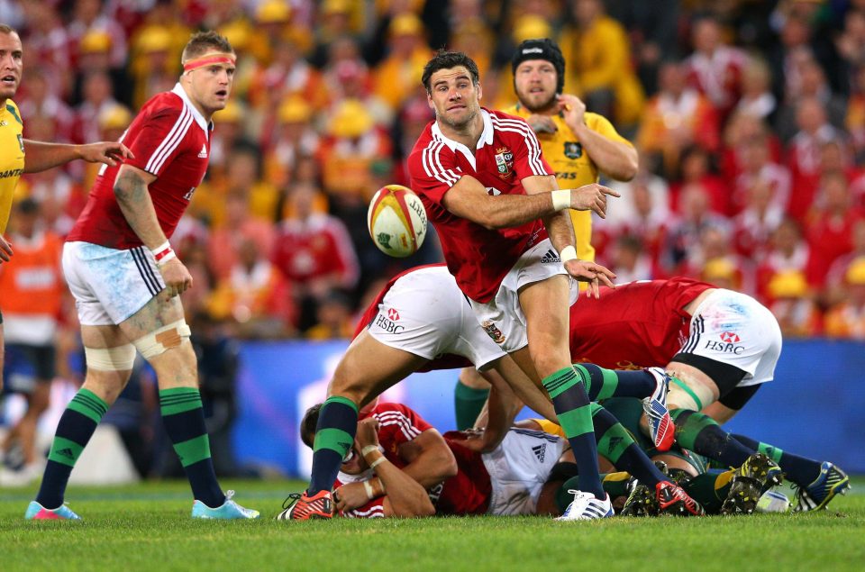  Mike Phillips was scrum half for the Lions when they beat Australia 2-1 in 2013