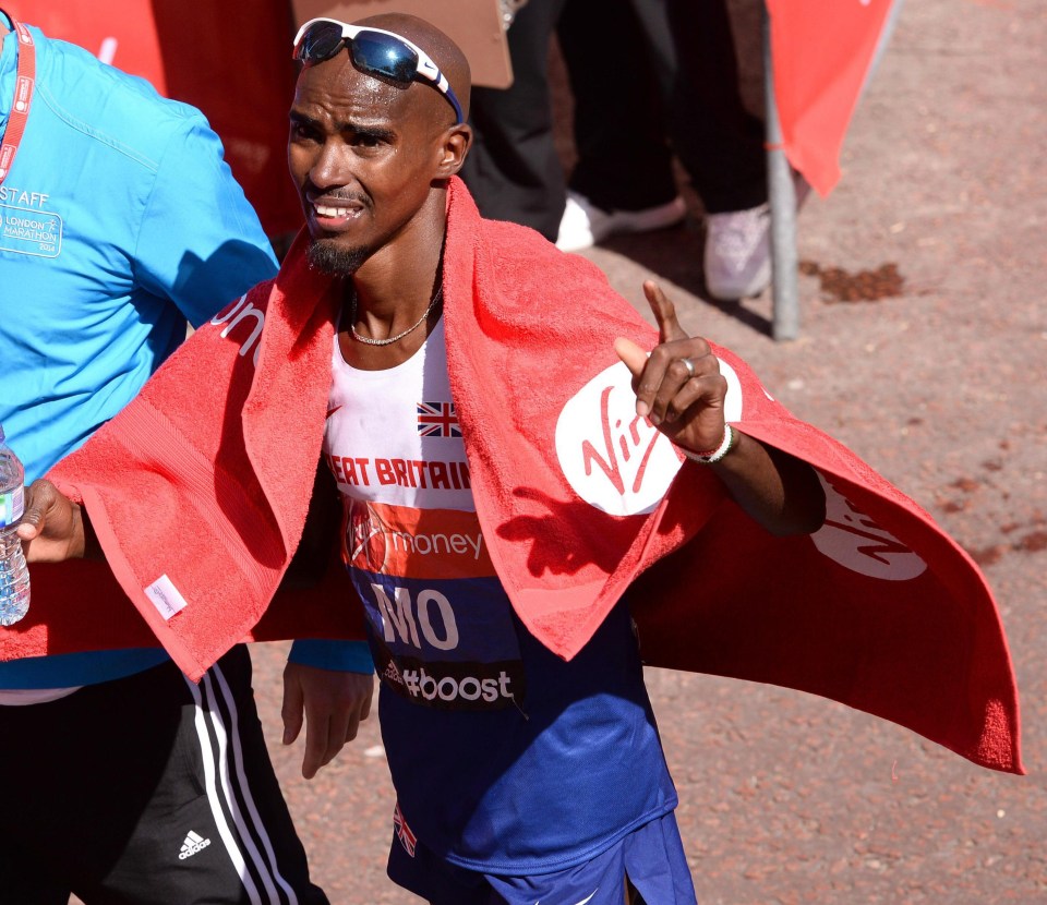 Mo Farah was given a drug does well below the legal limit before he came eighth in the 2014 London Marathon 