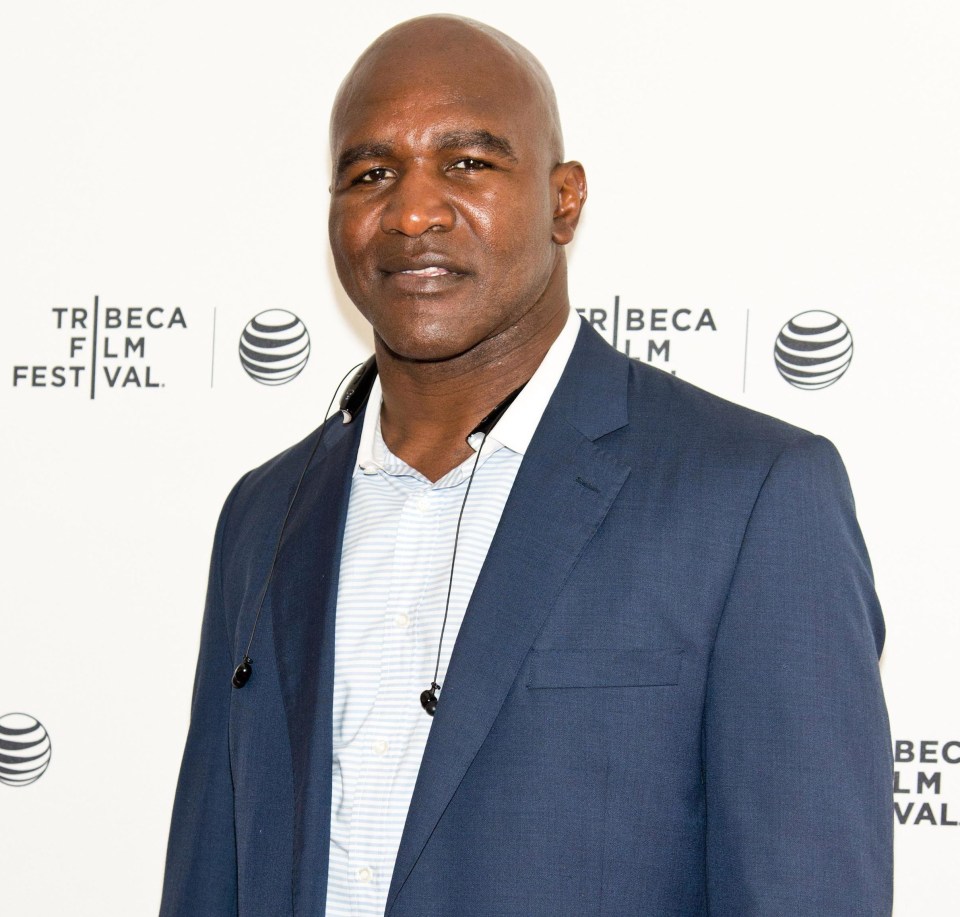 Evander Holyfield is going for experience over youth at Wembley