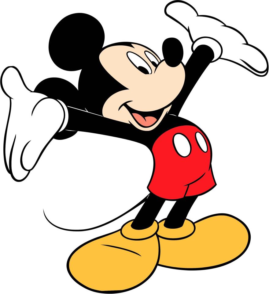  Mickey Mouse is one of the lovable characters to have one finger missing from each hand