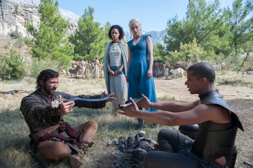  Game of Thrones will of course recognise the actress as Missandei