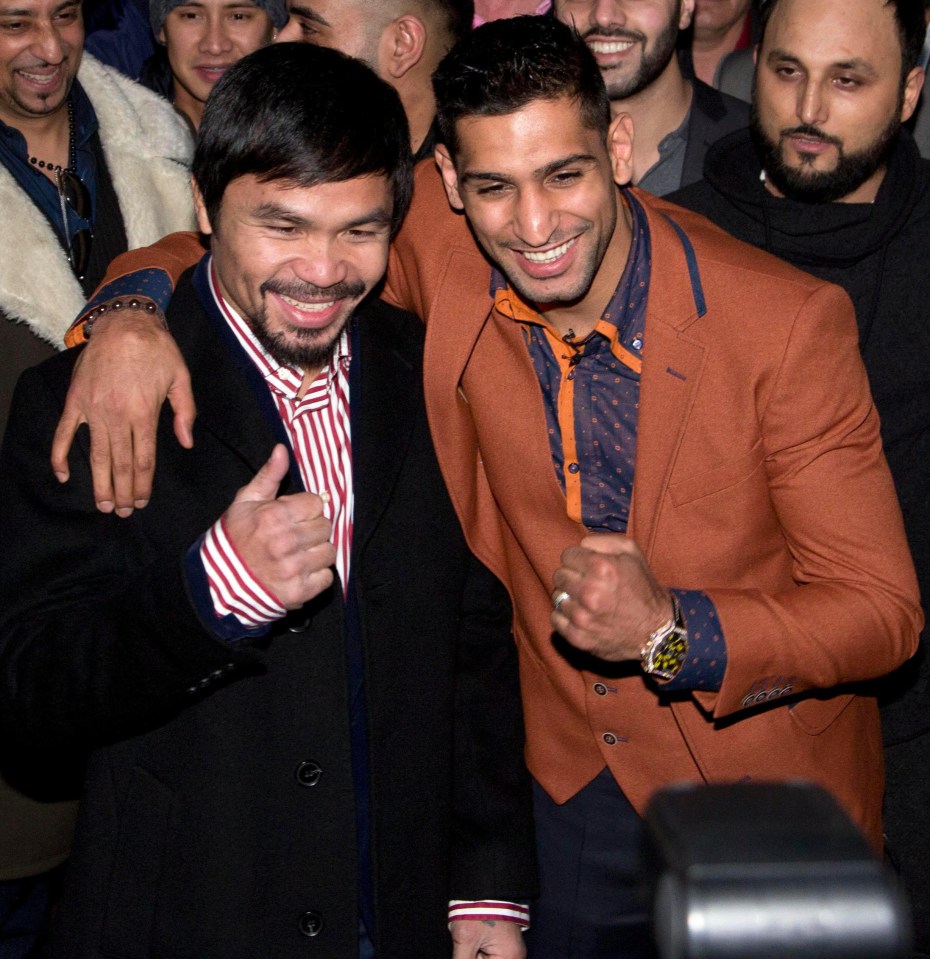 Not just yet...Manny Pacquiao vs Amir Khan