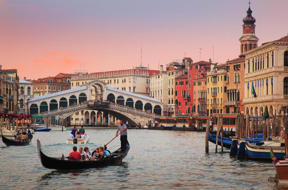  Venice is supposed to be one of the most romantic cities in the world