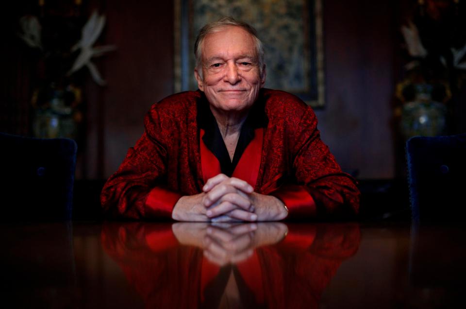 Hugh Hefner is the founder of the iconic Playboy magazine 