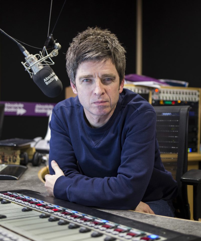  Noel is locked in a showbiz feud with James Blunt