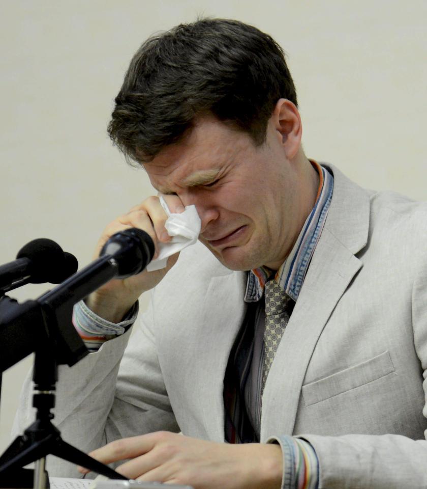  Otto was left in tears at his court hearing