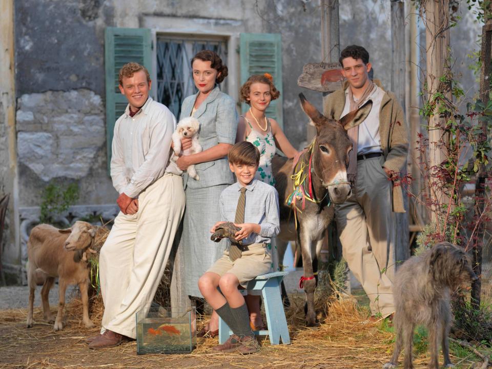  Josh plays Lawrence on ITV's The Durrells