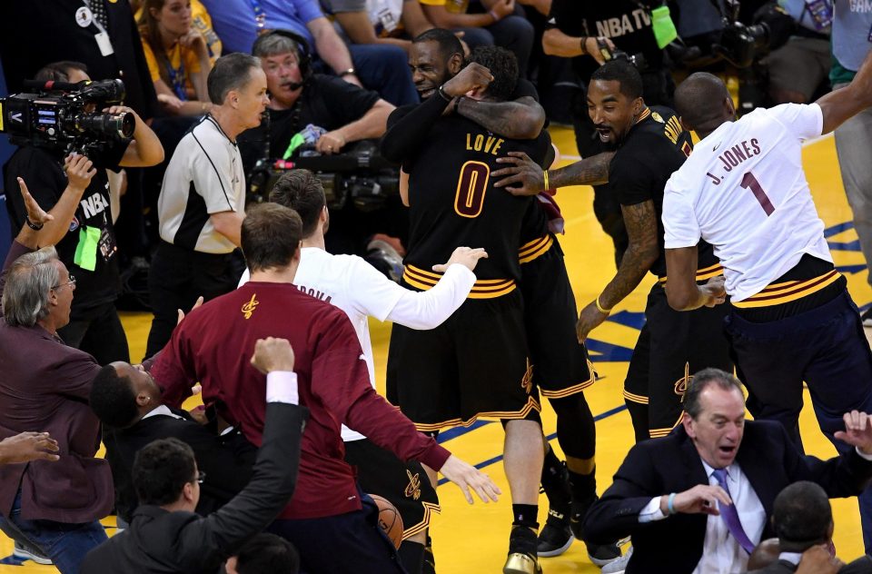  Cleveland Cavaliers' stunning series comeback sparked scenes in Oakland