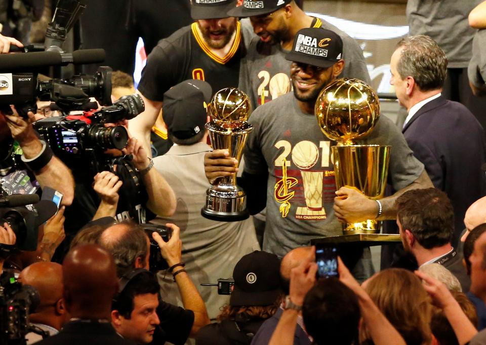  Cleveland Cavaliers broke the city's curse in winning the 2016 NBA title