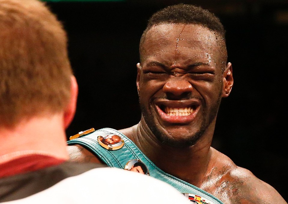 Deontay Wilder was torn on who will win on Saturday night