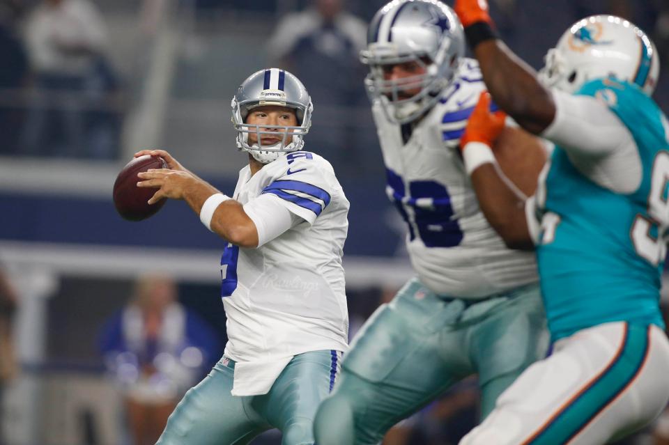  Tony Romo has held on to the quarterback position at the Cowboys since the 2006 season