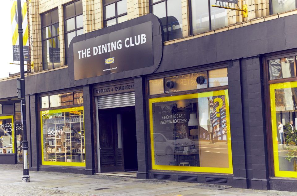  The Dining Club, a pop-up self-service restaurant in Shoreditch, was a big success last year