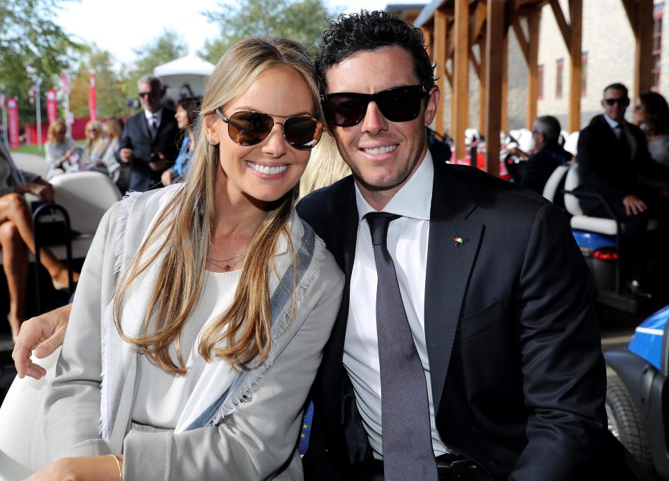  Pro golfer Rory McIlroy and his American partner Erica Stoll tied the knot at Ashford Castle in County Mayo today