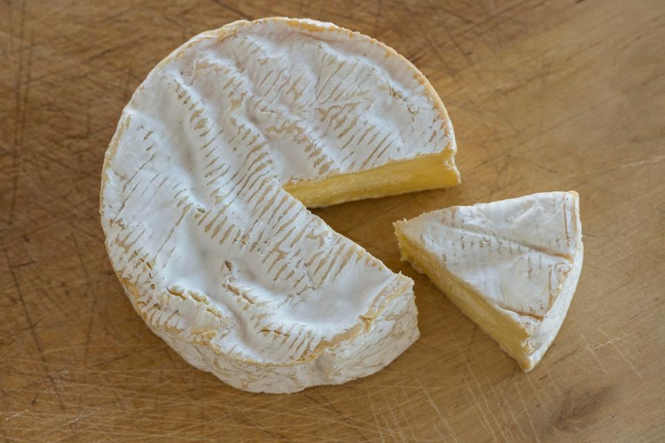  Camembert is particularly delicious when baked