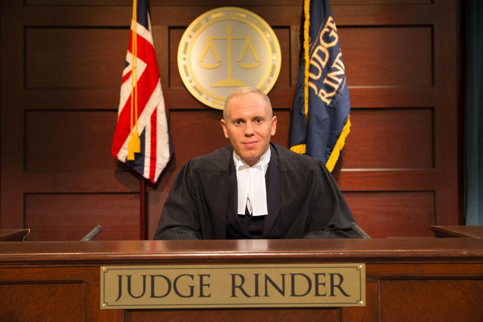  Judge Rinder hands out awards of up to £5000 on his TV show