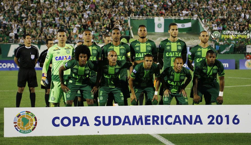  Chapecoense were involved in a horror plane crash in 2016 which wiped out nearly all of their players