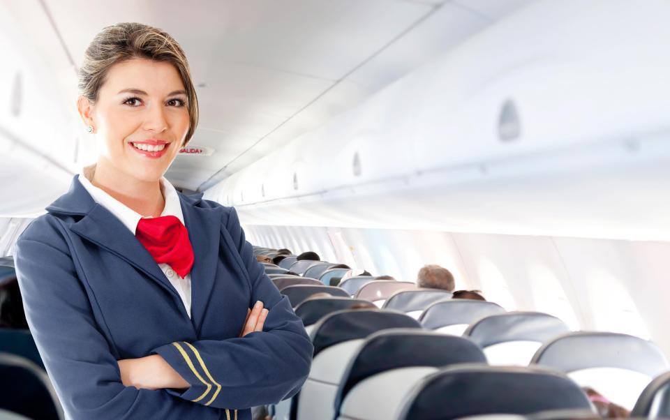 During a flight, crew will try to refrain from farting in the tiny galley area they share with colleagues 