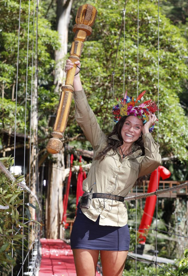  Vicky shot to fame following her win on I'm a Celeb