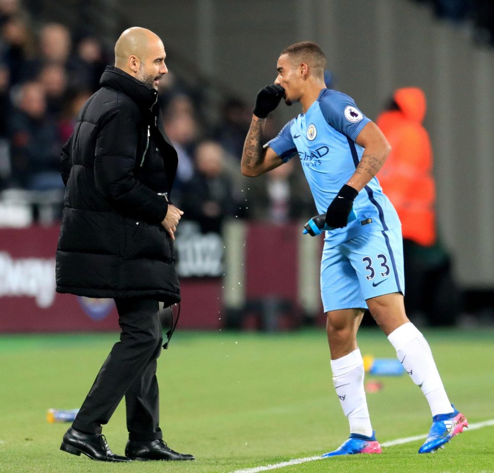  Pep Guardiola says Gabriel Jesus is a contender to face Arsenal in the semi-final