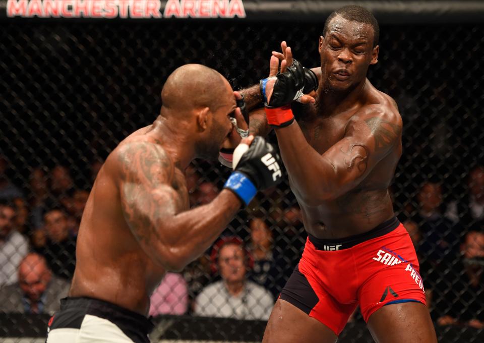  Manuwa also buried Ovince Saint Preux with a massive knock out