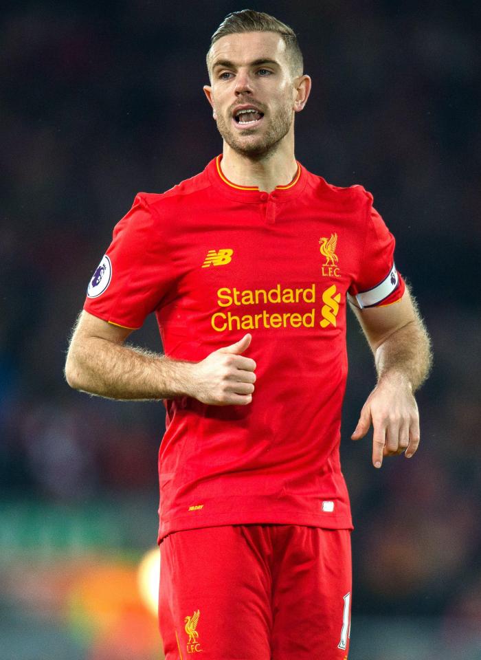 Liverpool boasts several English players, with Jordan Henderson captaining the side