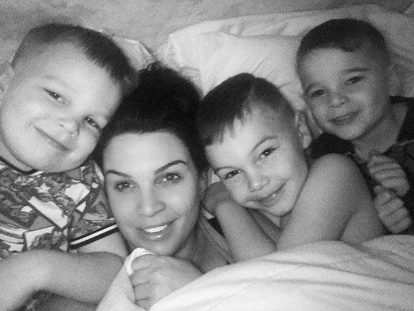  Danielle has three boys, Archie, Harry and George, from her failed marriage to Jamie O'Hara