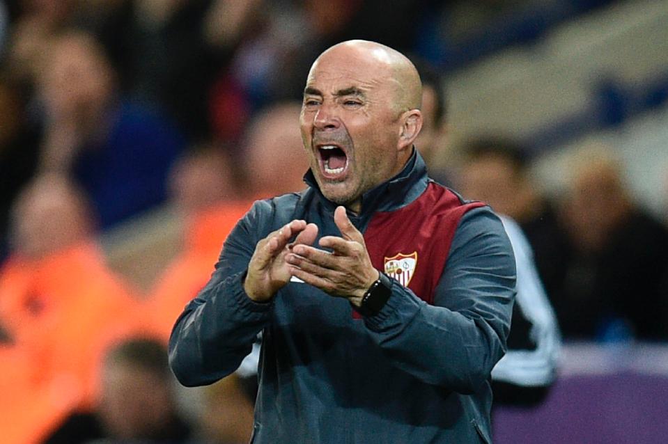  Sevilla boss Jorge Sampaoli is the early favourite for the job