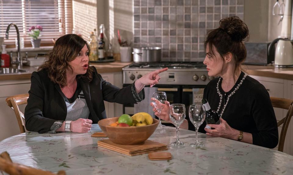  Faith has continued to have a fraught relationship with her daughter Chas