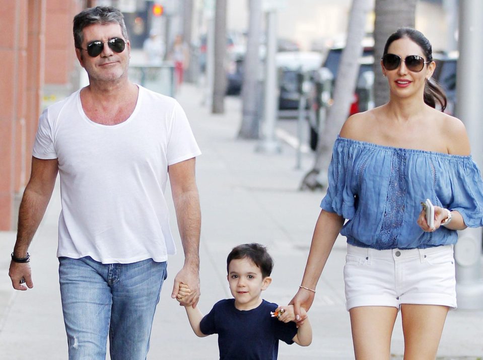 Simon and Lauren with son Eric