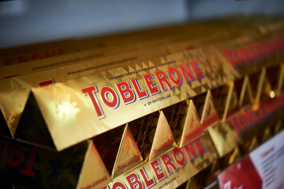  A 360g Toblerone can be found cheaper at Asda than at Bristol World Duty Free