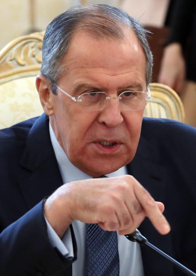  Foreign Secretary was due to meet with Russian counterpart Sergei Lavrov