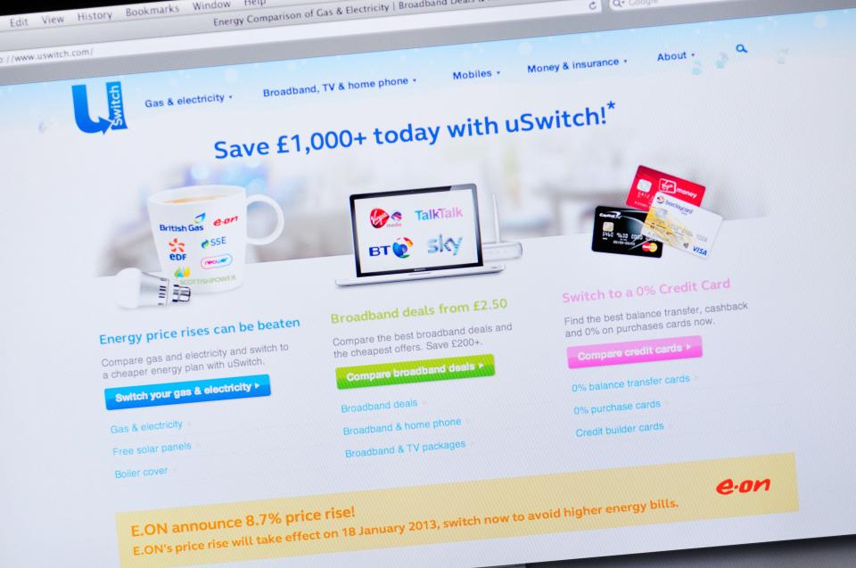 uSwitch has been accused of initially hiding the cheapest deals from customers